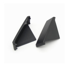 A quiet corner 45х90 мм Black polyamide
