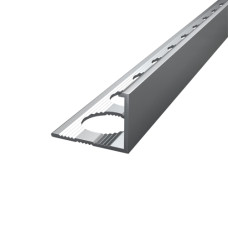 Tile profile Aluminum АP-12 2710 мм Anodizing Silver Die PAS-3097