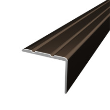 Threshold Aluminum L and Z-shaped 1800 мм АН-Бронза Bronze Open mounting PAS-1082