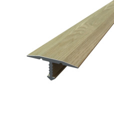 Threshold Aluminum 18х8 Т-shaped 2710 mm Sublimation Light Fiam 3283
