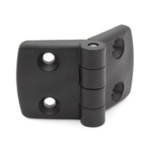 Loop 40/40, groove 8 mm and 10 mm Black polyamide