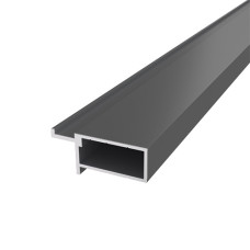 DSM aluminum quarter profile 1000 mm , RAL-9005 black matte PAS-5448