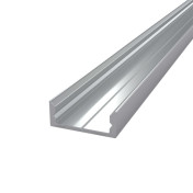 Профиль для LED Алюминиевый 15,1х5,9 Универсальный 2000 мм Анодирование Серебро ПАС-0763.
