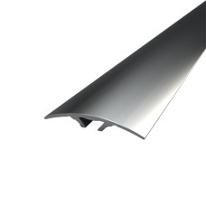 Threshold Aluminum Semicircular 900 mm Anodizing Silver Concealed installation ПАС-1308-А