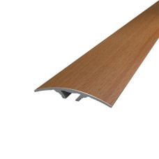 Threshold Aluminum 39х5,4 Semicircular 900 mm Lamination Bavaria Beech Concealed installation ПАС-1308-А