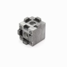 Connector 45 mm, groove 10 mm 2D cubic alloyed zinc