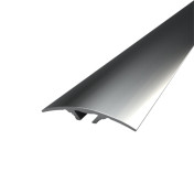 Threshold Aluminum Semicircular 1800 mm Anodizing Silver Concealed installation ПАС-1308-А