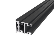 Door leaf profile DSM aluminum 1000 mm , RAL-9005 black matte PAS-5446