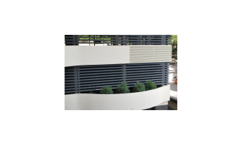 Ventilation aluminum profile