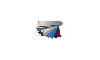 Sublimation and lamination of aluminum profile