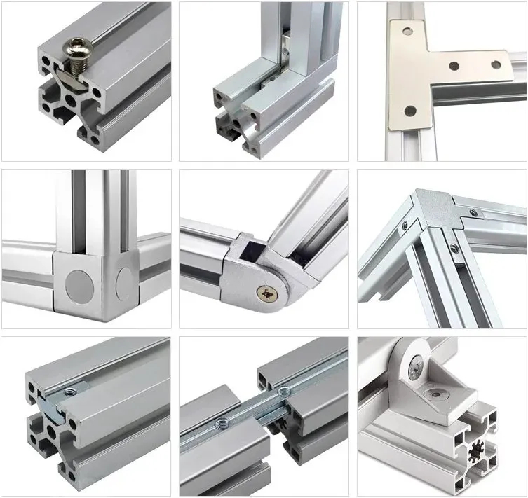 How to connect aluminum profiles